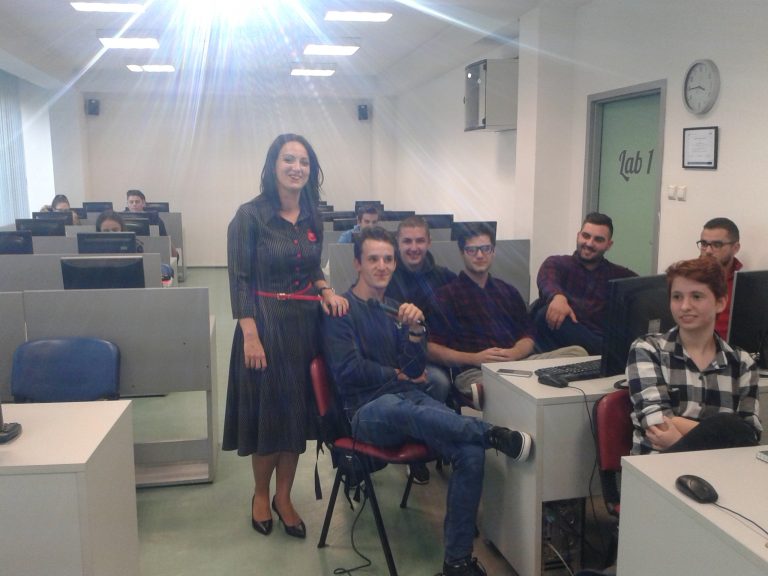 UACS School of Foreign Languages hosted Dr. Claudia Stoian