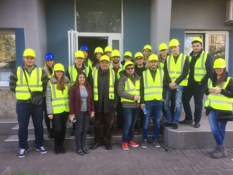 UACS students visited Cementarnica USJE AD Skopje