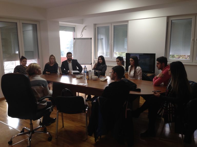 Visit to the Macedonian Young Lawyers Association (MYLA)