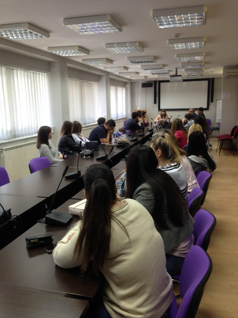 Студентите на Факултетот за правни науки при УАКС во посета  на Заедницата на единиците на локалната самоуправа  на Република Македонија (ЗЕЛС)