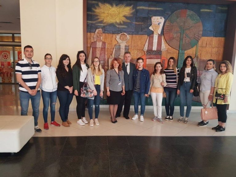 UACS SBEM students visited the National Bank of the Republic of Macedonia