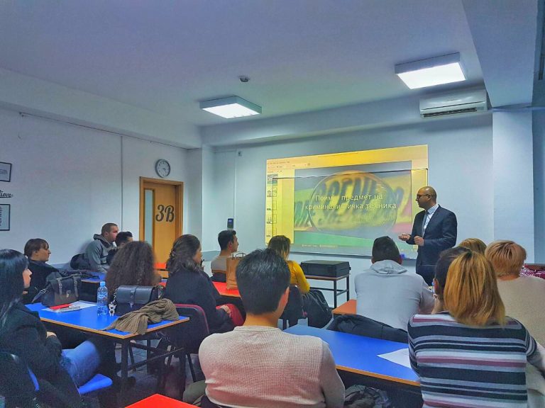 Guest lecture on ‘Forensic crime scene investigation and continuity of physical evidence’ at the School of Law