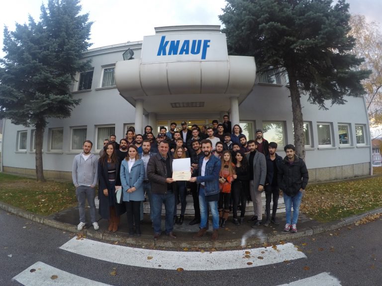 ISAD students visit KNAUF Factory and Tetovo