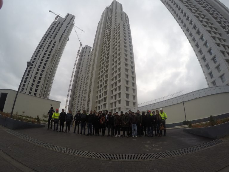 Students from the International School of Architecture and Design visit Cevahir Sky City