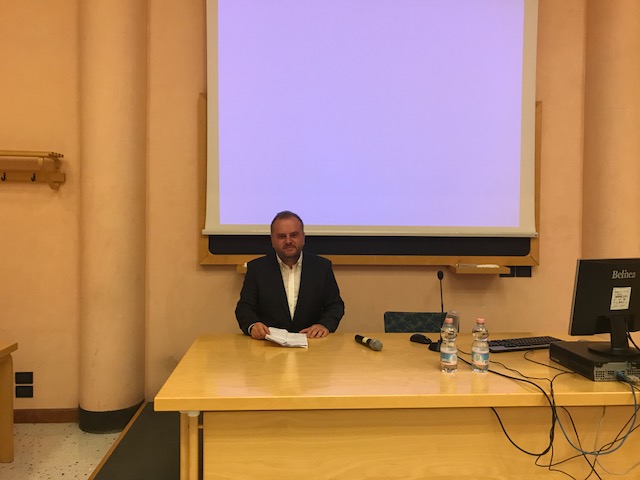 Assoc. Prof. Dr. Marko Andonov at a study visit at the University of Padova