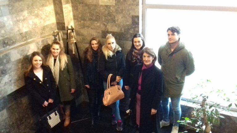 UACS students visit the Macedonian Stock Exchange