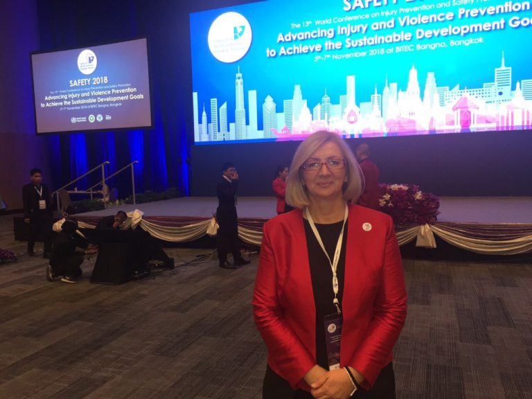 Д-р Димитринка Јорданова Пешевска присуствуваше на 13та Светска конференција за превенција на повредите и насилството
