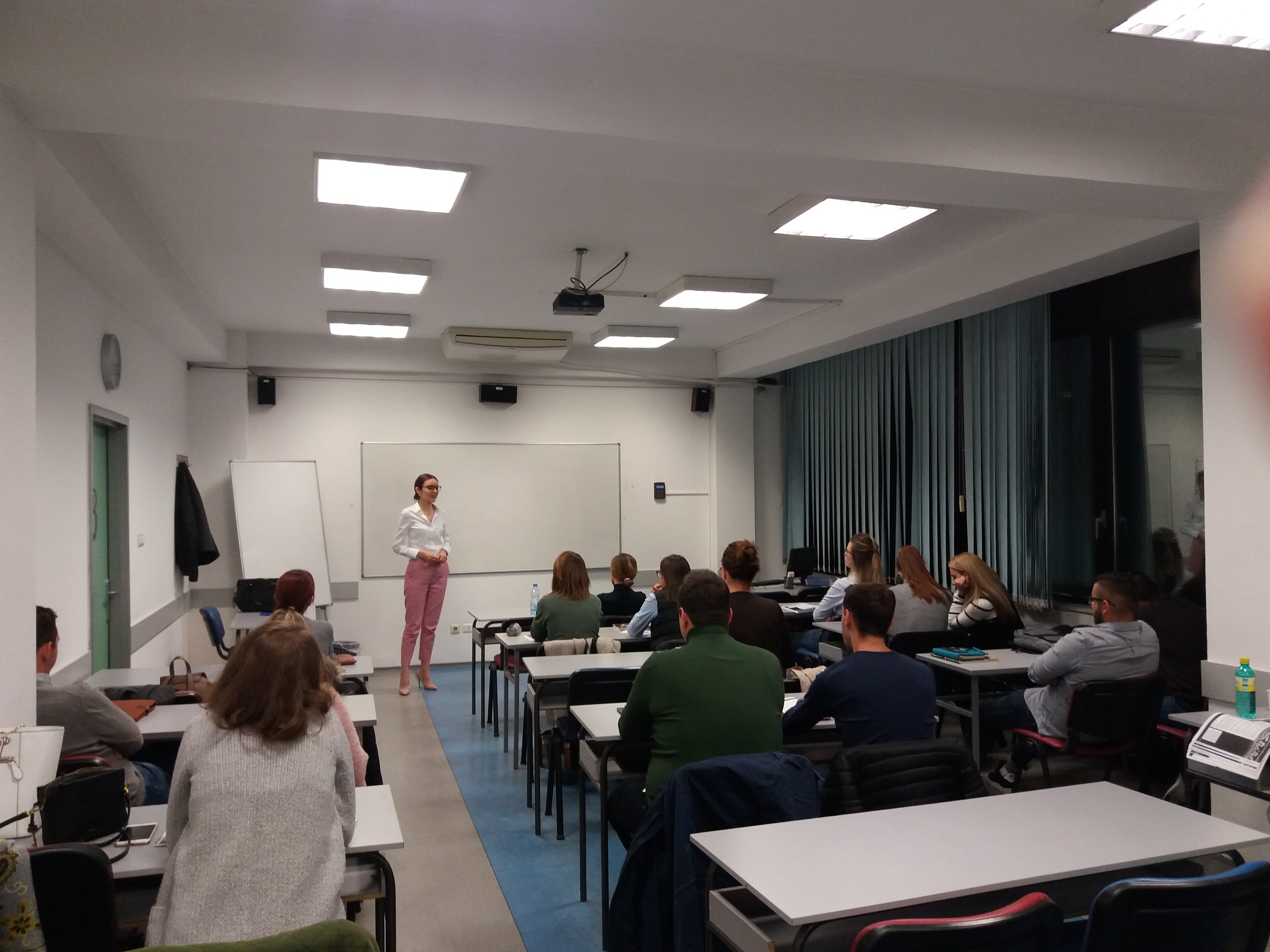 Aneta Naumoska, PhD guest speaker at the School of Foreign Languages