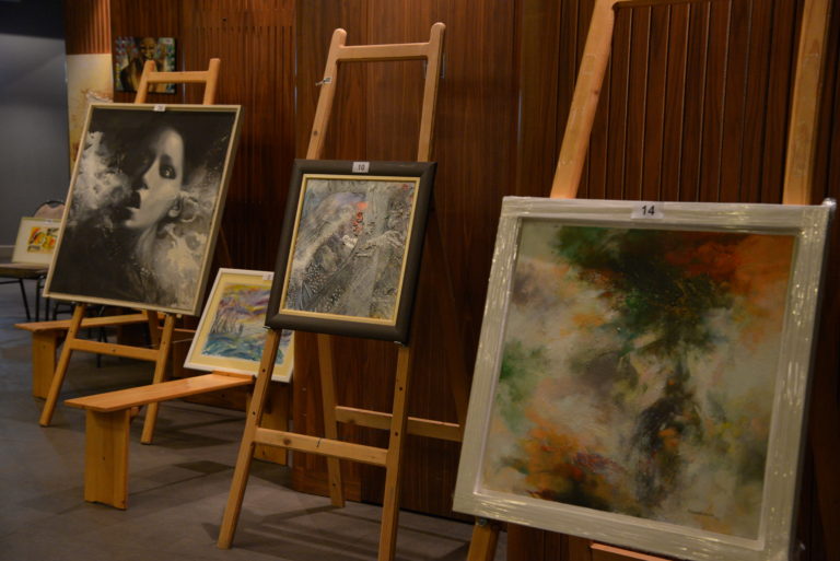 UACS holds second annual Pre-Christmas Charity Auction of Artwork