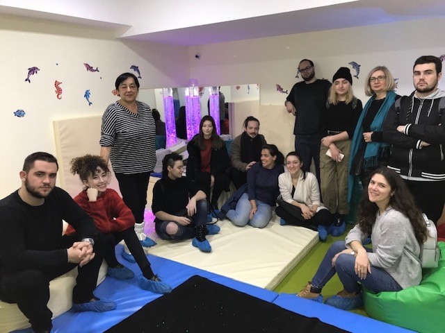 UACS students from School of Political Sciences and Psychology visited “The centre for sensory therapy – Vo mojot svet” in Skopje