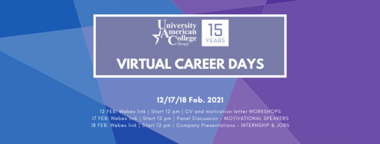 UACS Virtual Career Days 2021
