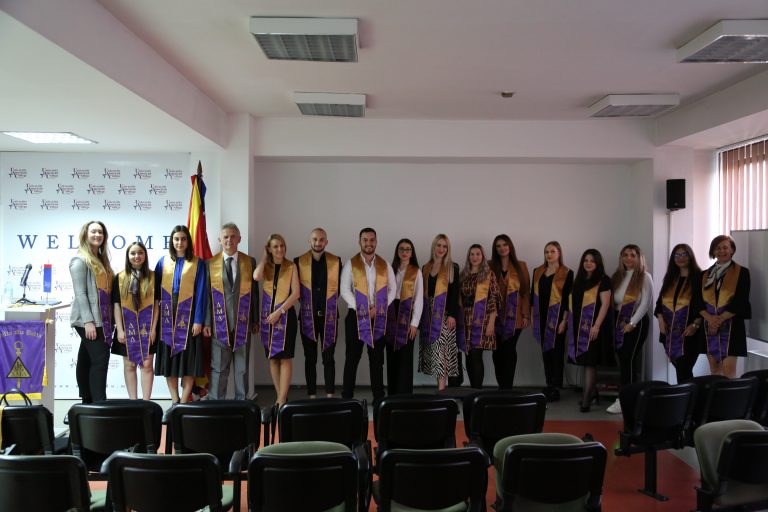 Induction Ceremony 2022 – Delta Mu Delta into our Pi Alpha Chapter