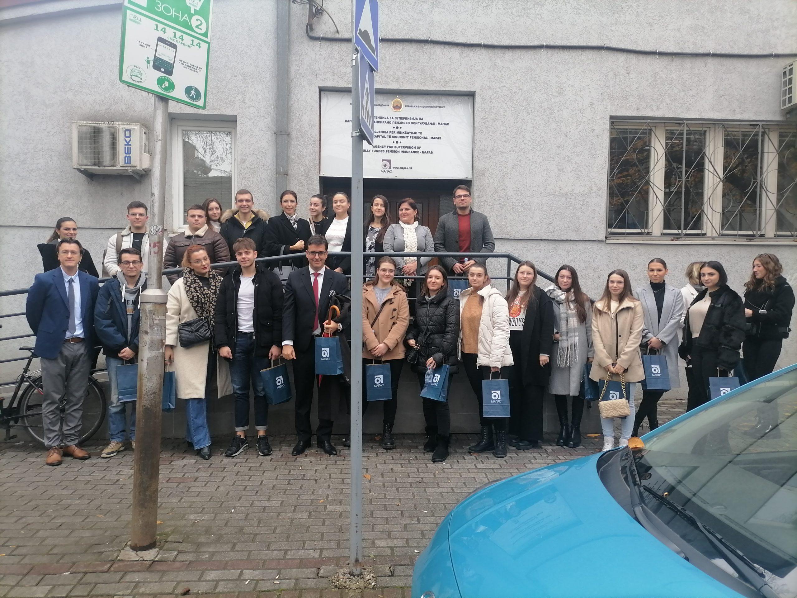 UACS students from the School of Business Administration and Economics visited MAPAS