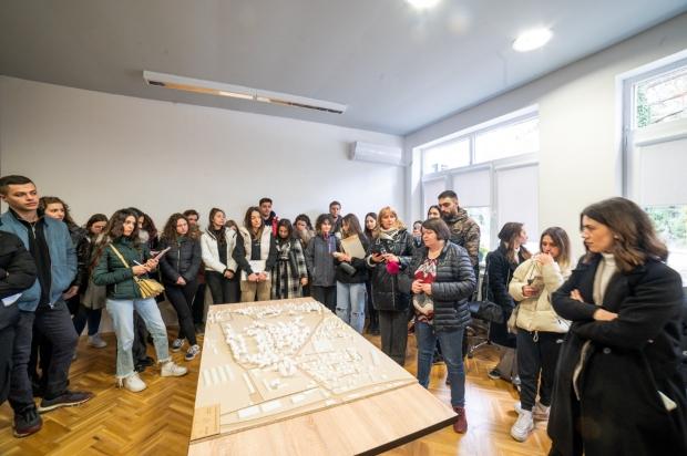 Study visit of architecture students from the American College in Ohrid