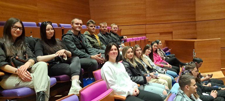 UACS Student visit to the “Guardians of Wisdom” Conference, as part of the Speech Communication class, led by Prof. Sandra Grujevska.