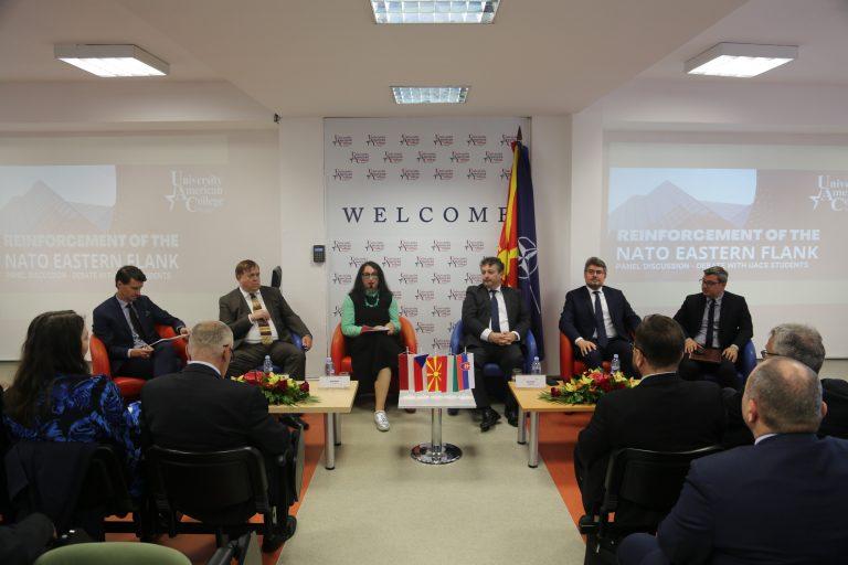 Panel Discussion Debate with UACS Students – Reinforcement of the NATO Eastern Flank