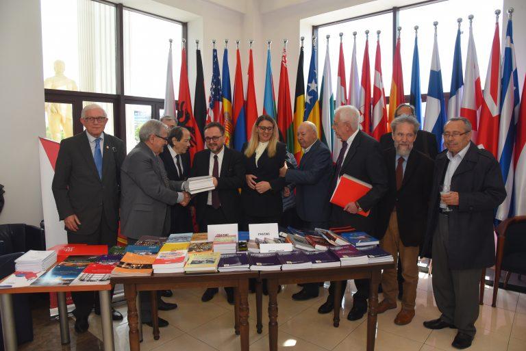 Books donated to the UACS Library by the Diplomatic Club – Skopje
