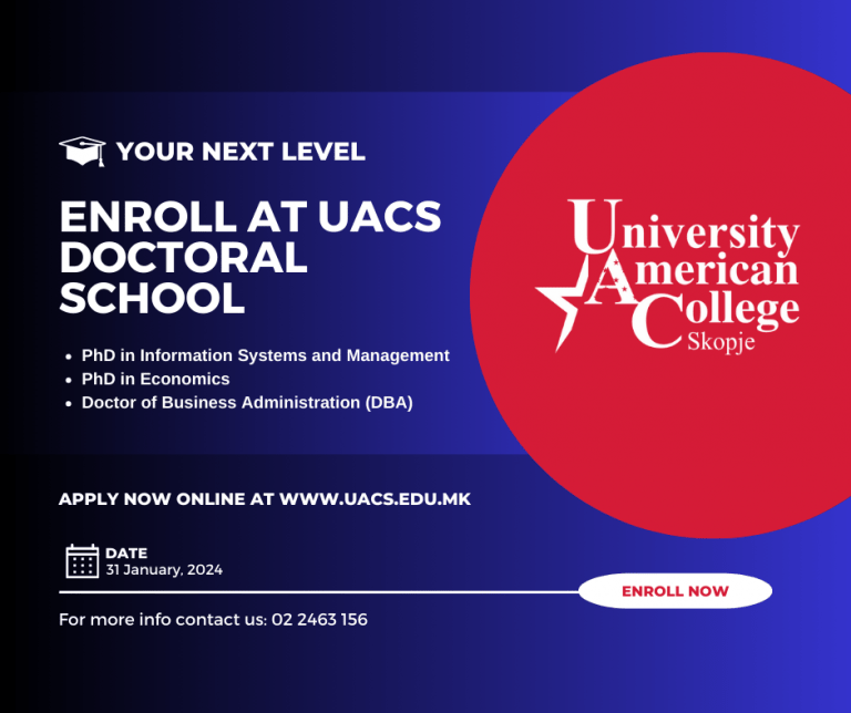 UACS Doctoral School Enrollment