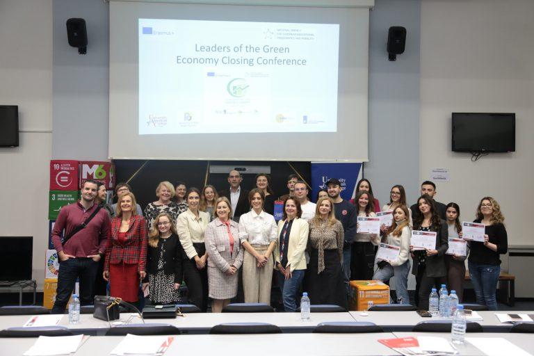 “Leaders of the Green Economy” closing Conference
