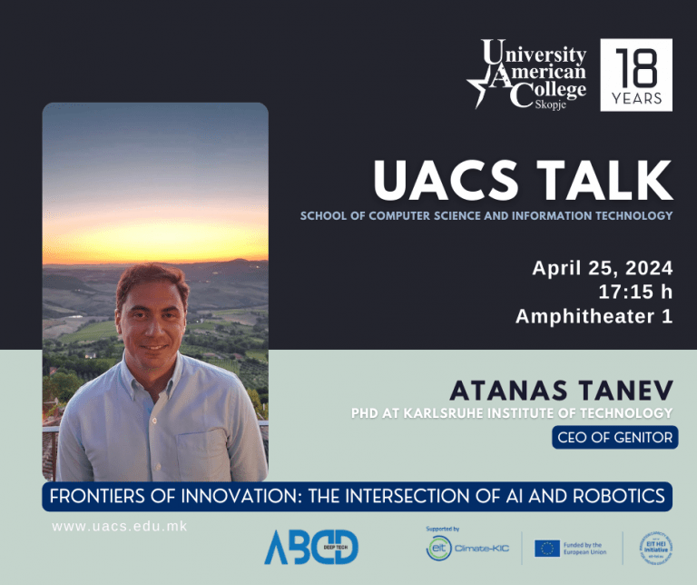 Coming up next – UACS Talks (25.04.)!