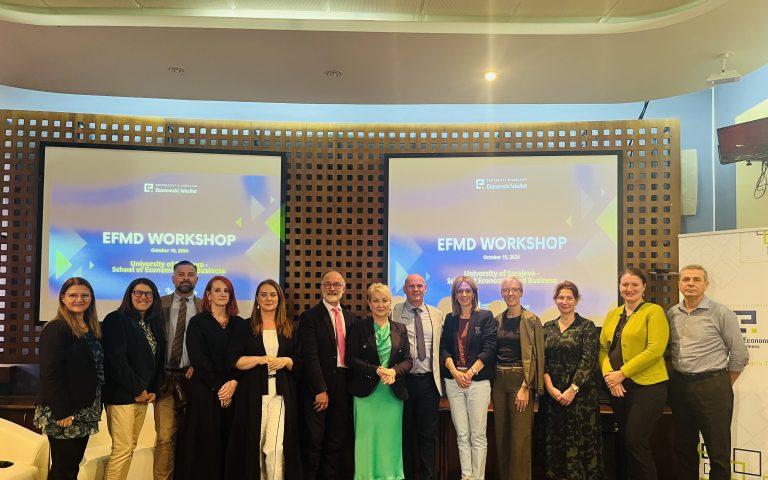 UACS participation at the EFMD Accreditation Workshop in Sarajevo