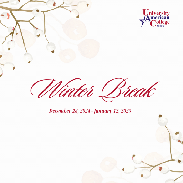 UACS Winter Break (28.12.2024 – 12.01.2025)